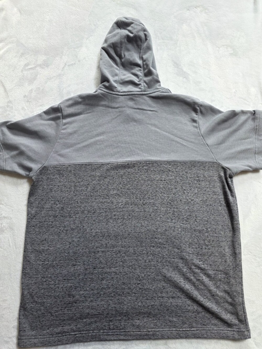 Under Armour Men's 2XL Tall XXLT Gray Short Sleeve Hoodie Pullover - Picture 3 of 5